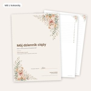 Dziennik ciąży personalizowany