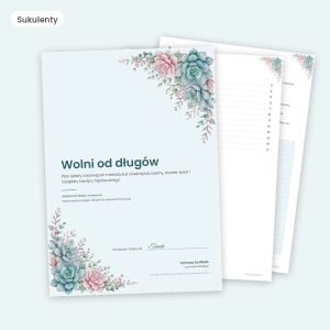 Plan spłaty długów i nadpłaty kredytu