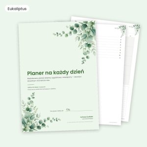 Planer na każdy dzień (niedatowany)